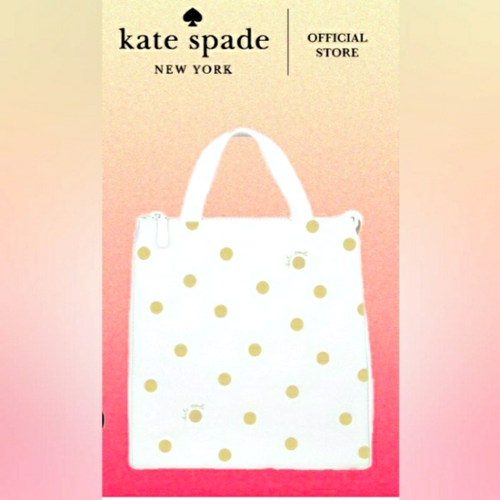 New Kate Spade Soft Cooler Lunch Bag - Picture 1 of 16